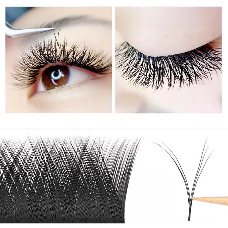 V Shape Auto-Fan Premium Individual Eyelash Extensions