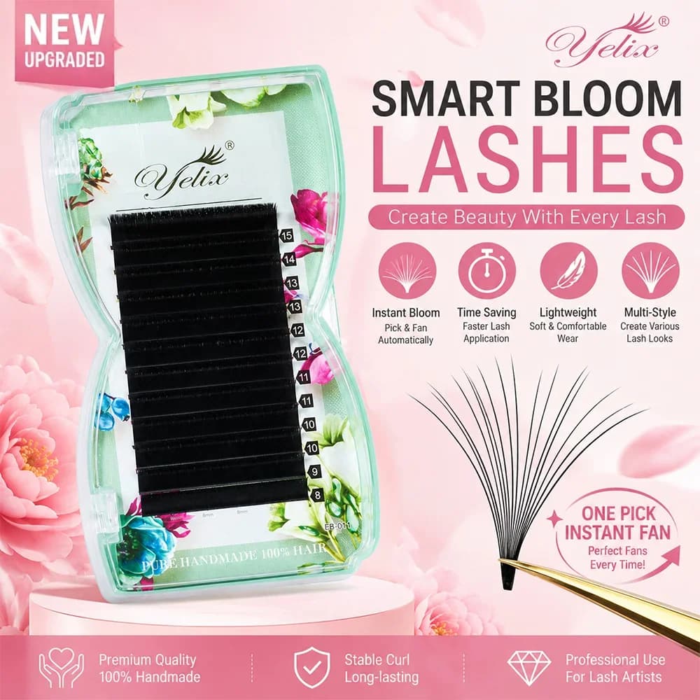 Вії Easy Fanning Smart Bloom, змішана довжина